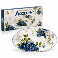 Блюдо овальне "Лохина" (28*14,5*3см)