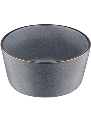 Салатник Ardesto Fasano, 700мл, 15.1см, кераміка, сірий темний 