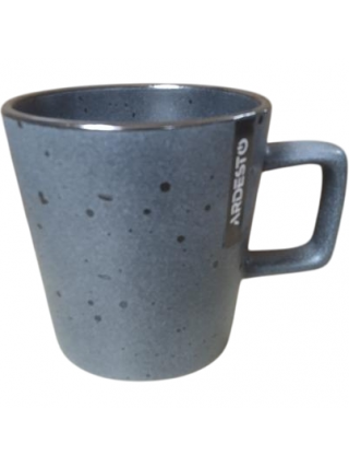 Кружка 310мл  Ardesto Fasano, кераміка, сірий темний