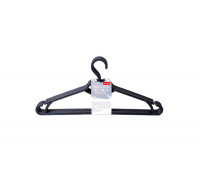 Набір вішаків пластикових великих 5 шт. (граніт) (в ящ. 30 шт)