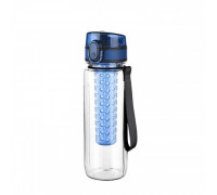 Пляшка для води Titiz plastik 750 мл, з кнопкою