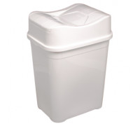 Відро пластикове для сміття BURSEV Pelicano 10 л білий