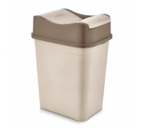 Відро пластикове для сміття BURSEV Pelicano 22 л бежевий