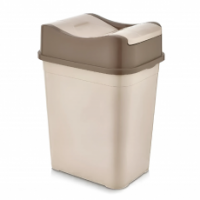 Відро пластикове для сміття BURSEV Pelicano 22 л бежевий