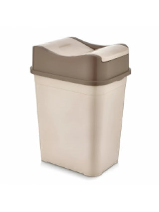 Відро пластикове для сміття BURSEV Pelicano 22 л бежевий