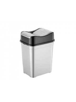 Відро пластикове для сміття BURSEV Pelicano 22 л Сірий