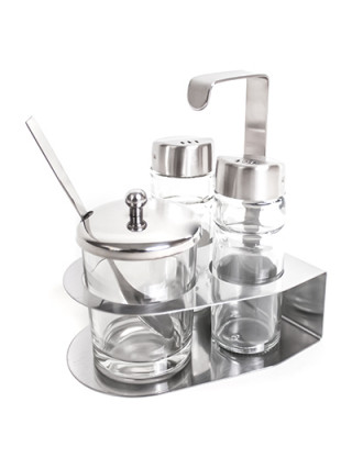 Набір для спецій Eco Fabric 5 пр., нержавіюча сталь