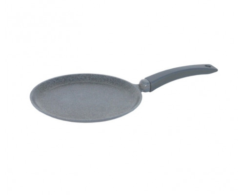 Сковорода для млинців БІОЛ Granite Gray 24 см, SoftTouch