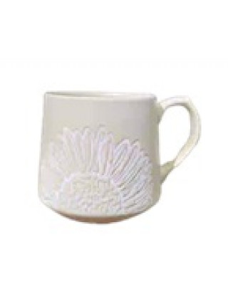 Кружка 500 мл Ardesto Ilda, кераміка, бежевий