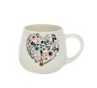 Кружка 390 мл Ardesto Love, порцеляна, багатокольоровий