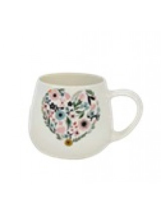 Кружка 390 мл Ardesto Love, порцеляна, багатокольоровий