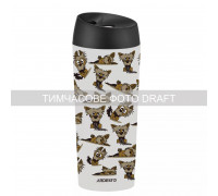 Термокухоль Ardesto Coffee Time Yorkie 450мл, нержавіюча сталь, бежевий