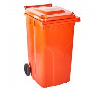 Бак сміттєвий для ТПВ 240 л. 1050*71,5*58,5 см (оранжевий)