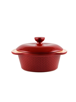 Каструля для випікання Pepper Juniper 2 л, d-22 см керамічна з кришкою 