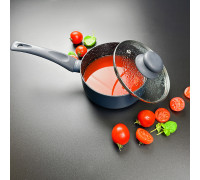 Сотейник з кришкою VINZER Stone Induction Line 1,2 л