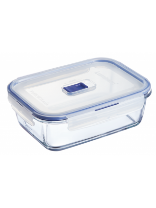 Контейнер скляний Luminarc Pure Box Active 1220 мл., прямокутна з кришкою