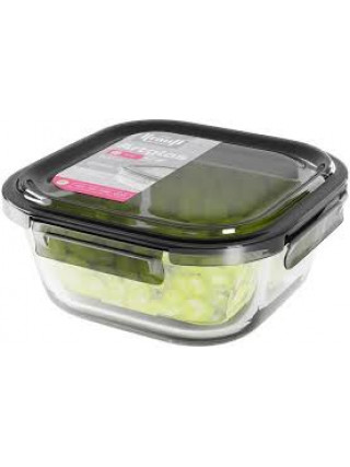 Контейнер для зберігання Krauff 1200 мл з кришкою, 175*175*65 мм. 
