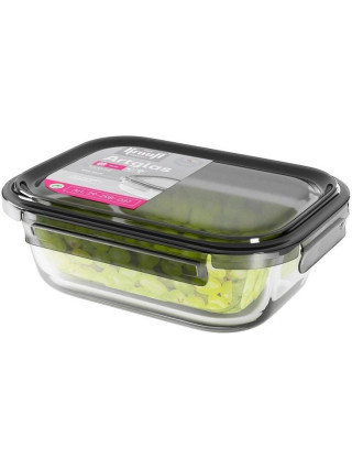 Контейнер для зберігання Krauff 600 мл з кришкою, 169*124*54 мм.