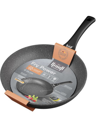 Сковорода Krauff Fry Power d-24 см, без кришки, антипригарне мармур. покр., індукція  