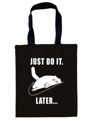 Сумка-шопер Зроби це потім 35*40 см габардин чорний