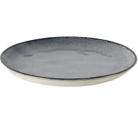 Тарілка обідня Ardesto Daiano, 28см, порцеляна, сірий