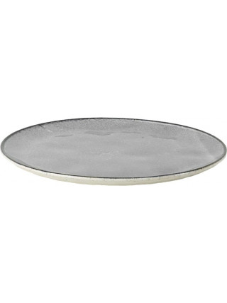 Тарілка Ardesto Daiano, 22см, порцеляна, сірий