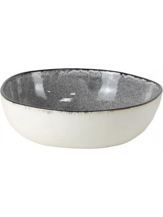 Тарілка глибока Ardesto Daiano, 1500мл, 21см, порцеляна, сірий