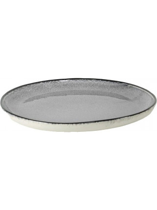 Тарілка десертна Ardesto Daiano, 19см, порцеляна, сірий