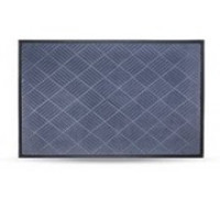Килимок гумовий придверний Dariana MX 60x90 см сірий