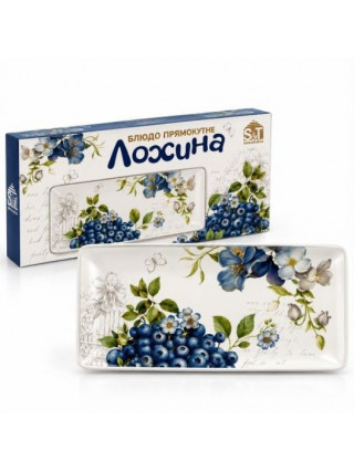 Блюдо прямокутне "Лохина" (28*13*3см)