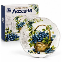 Блюдо кругле "Лохина" (20см)
