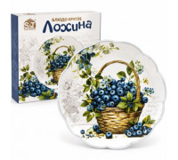 Блюдо кругле "Лохина" (24,5см)