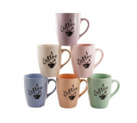 Кружка 340 мл Interos КАВА MIX керамічна 