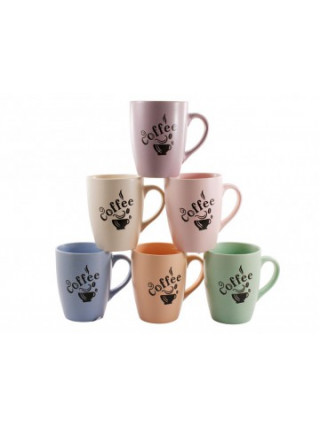 Кружка 340 мл Interos КАВА MIX керамічна 