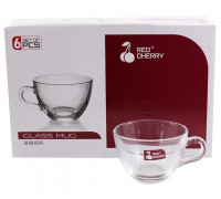 Набір чашок Red Cherry 240 мл 6 шт