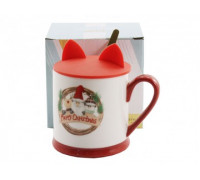 Кружка 370 мл  Interos Новорічна  кол. кор.