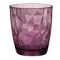 Склянка Bormioli Rocco Diamond Rock purple 300 мл., низька