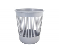 Корзина для паперу кругла 12 л. (сіра)