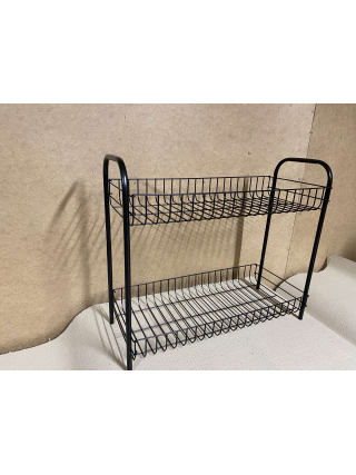 Поличка універсальна 2 яруси 56*23*48 см (біла)