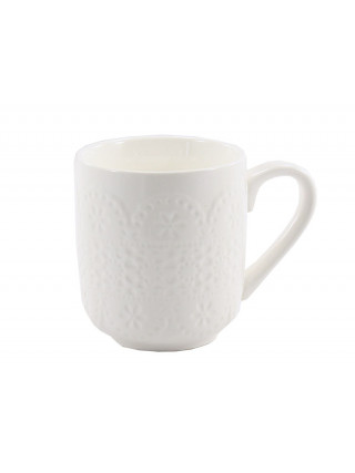 Кружка 300 мл. Interos White porcelain D 