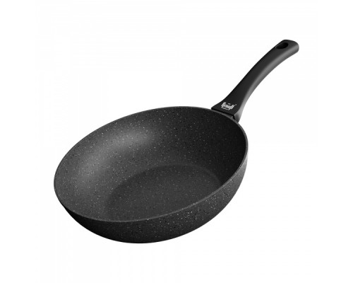 Сковорода wok Krauff Fry Power d-28 см, без кришки, антипригарне мармур. покр., індукція  