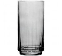 Набір склянок високих Ardesto Black Mars Alcor 500мл, 2шт, скло, сірий