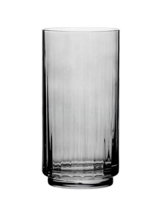 Набір склянок високих Ardesto Black Mars Alcor 500мл, 2шт, скло, сірий