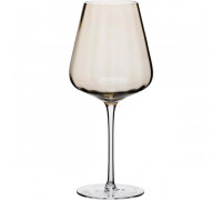 Набір келихів для вина Ardesto Black Mars Altair 660мл, 2шт, скло, золотистий