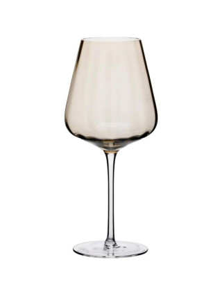 Набір келихів для вина Ardesto Black Mars Altair 660мл, 2шт, скло, золотистий