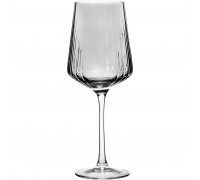 Набір келихів для вина Ardesto Black MarsAlcor 560мл, 2шт, скло, сірий