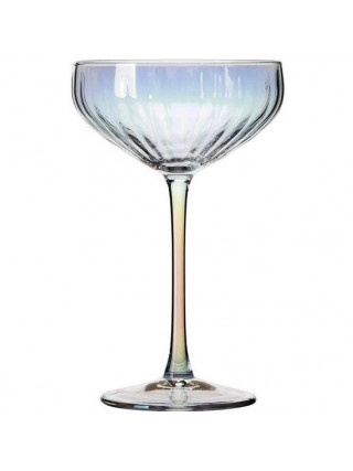 Набір келихів для шампанського Ardesto Black Mars Zenith 310мл, 2шт, скло, прозорий