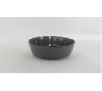 Салатник Ardesto Lazio, 700мл, 16см, кераміка, сірий темний 