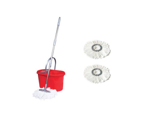 Комплект для миття підлоги Zambak Plastik Mop Style (відро 12л + швабра)