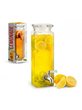 Лимонадник скляний 2,5 л S&T